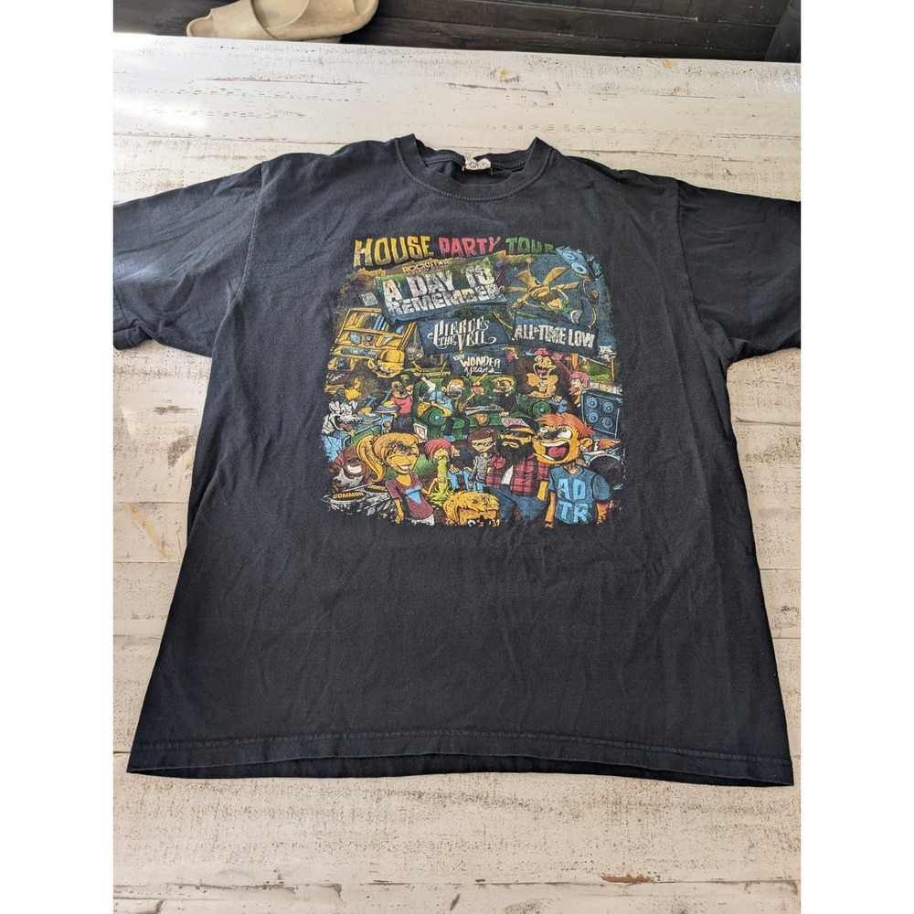 2013 Rockstar Energy Drink House Party Tour T-Shirt Large
